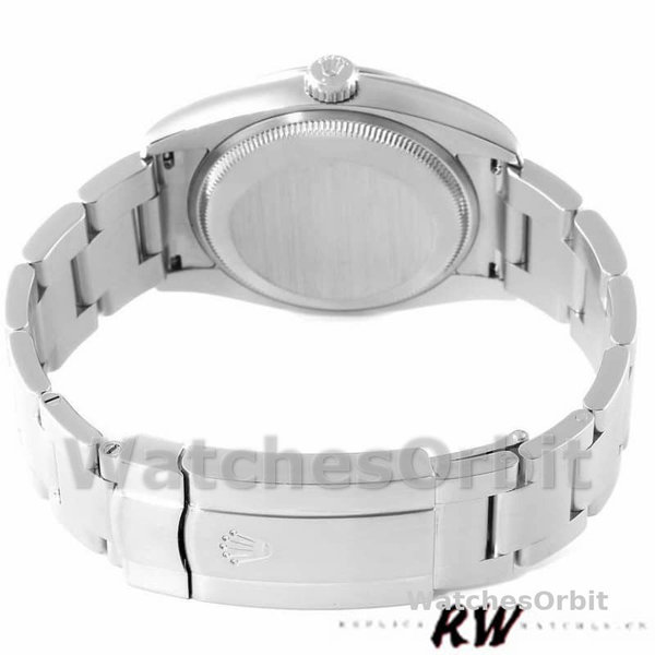 Rolex Oyster Perpetual Air King 114210 Silver Dial 34mm Unisex replica watch