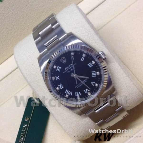 Rolex Oyster Perpetual Air-King 114234 Blue Dial 34mm Unisex Replica Watch