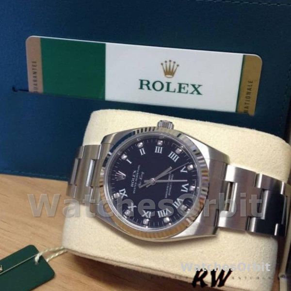 Rolex Oyster Perpetual Air-King 114234 Blue Dial 34mm Unisex Replica Watch