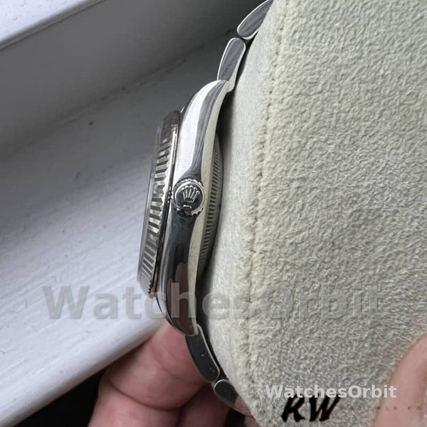 Rolex Oyster Perpetual Air-King 114234 Silver Dial 34mm Unisex replica watch
