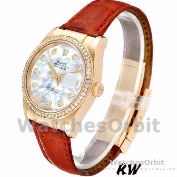 Rolex Datejust 116188 Mother of Pearl Diamond 36mm Unisex Replica Watch