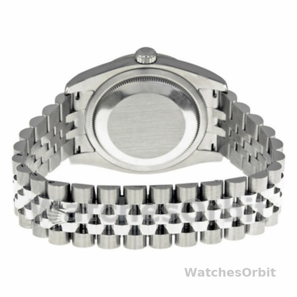 Rolex Datejust 116234-0159 Rhodium Wave Diamond Dial 36mm Unisex Replica Watch