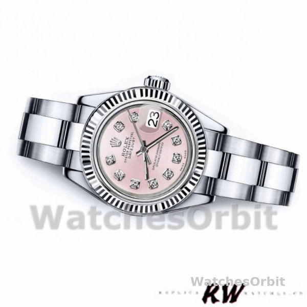 Rolex Datejust 116234 Mother of Pearl Pink Diamond Dial 36mm Lady Replica Watch