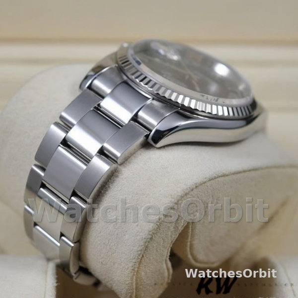 Rolex Datejust 116234 Roman Numeral Black Dial 36mm Unisex Replica Watch