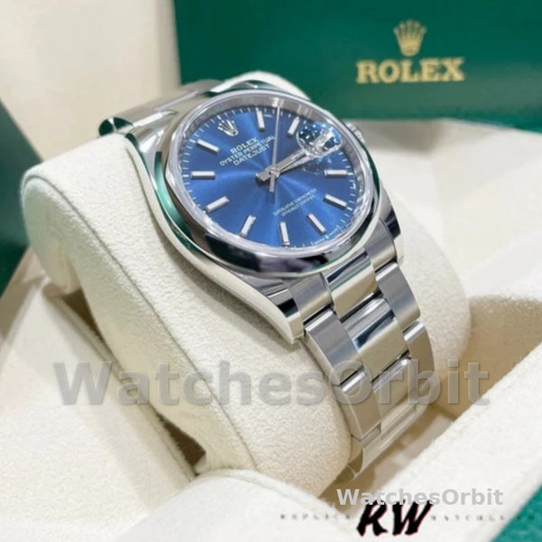 Rolex Datejust 126200 Blue Dial Stainless Steel 36MM Unisex Replica Watch