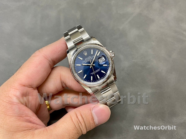 Rolex Datejust 126200 Blue Dial Stainless Steel 36MM Unisex Replica Watch