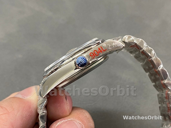 Rolex Datejust 126200 Blue Index Dial Jubilee Stainless Steel 36MM Unisex Replica Watch
