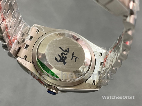 Rolex Datejust 126200 Blue Index Dial Jubilee Stainless Steel 36MM Unisex Replica Watch
