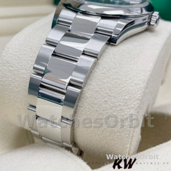Rolex Datejust 126200 Blue Motif Wave Dial Stainless Steel 36MM Unisex Replica Watch