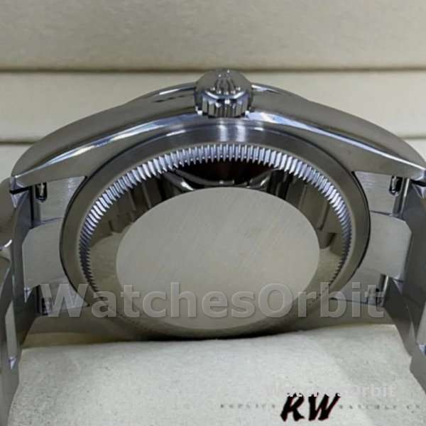 Rolex Datejust 126200 Olive Green Palm Motif Dial Stainless steel 36MM Unisex Replica Watch