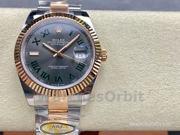 Rolex Datejust 126231 0030 Slate Dial 36mm Oyster Bracelet Watch