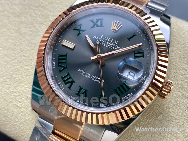 Rolex Datejust 126231 0030 Slate Dial 36mm Oyster Bracelet Watch