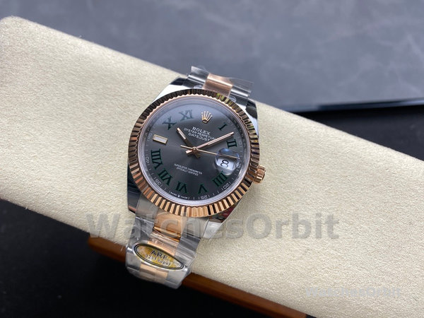 Rolex Datejust 126231 0030 Slate Dial 36mm Oyster Bracelet Watch