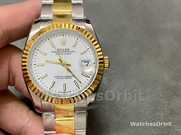 Rolex Datejust 126233 0020 White Index Dial 36MM Unisex Replica Watch