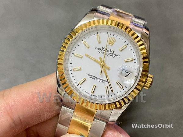 Rolex Datejust 126233 0020 White Index Dial 36MM Unisex Replica Watch