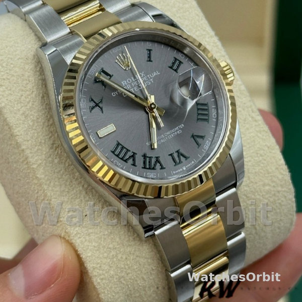 Rolex Datejust 126233 0036 Slate Grey Dial 36MM Unisex Replica Watch