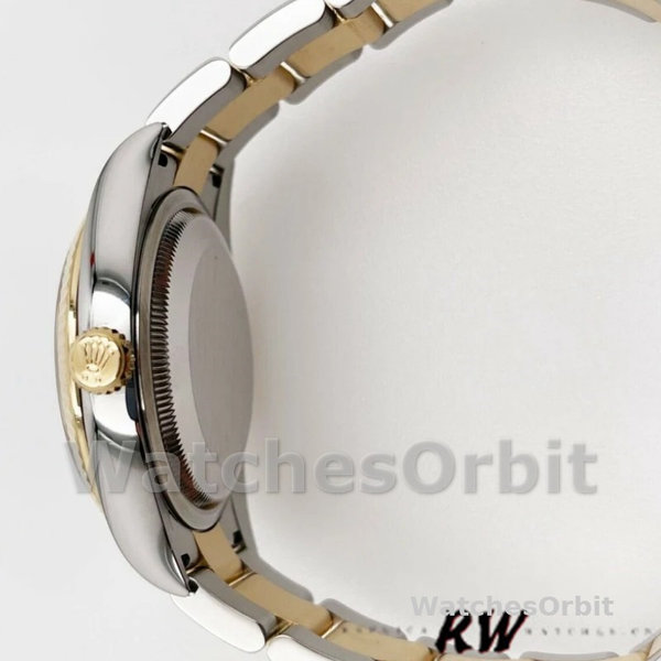 Rolex Datejust 126233 Black Diamond Dial Fluted Bezel 36MM Unisex Replica Watch