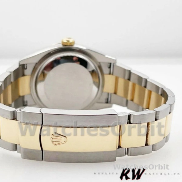 Rolex Datejust 126233 Black Diamond Dial Fluted Bezel 36MM Unisex Replica Watch