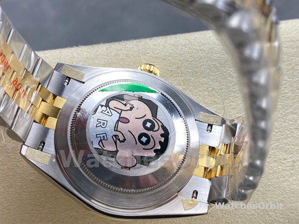 Rolex Datejust 126233 Champagne Motif dial Fluted Bezel 36MM Unisex Replica Watch