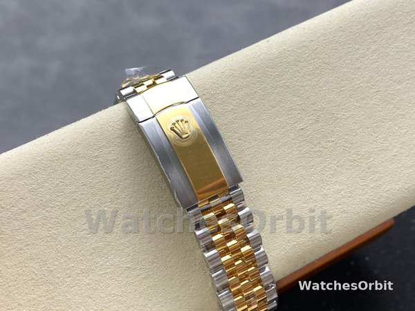 Rolex Datejust 126233 White MOP Diamond Dial Fluted Bezel 36MM Unisex Replica Watch