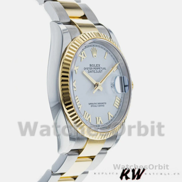 Rolex Datejust 126233 White Roman Dial 36MM Unisex Replica Watch