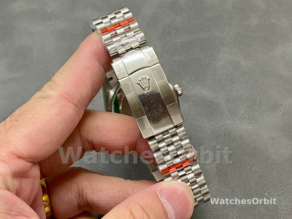 Rolex Datejust 126234 0029 Silver Diamond Roman Dial 36MM Women's Watch