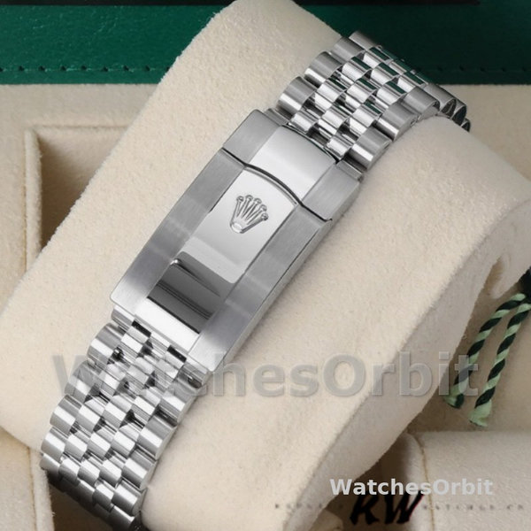 Rolex Datejust 126234 Fluted Bezel Black Diamond Dial 36MM Unisex Replica Watch