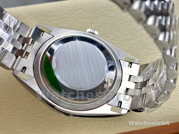 Rolex Datejust 126234 Fluted Bezel Black Diamond Dial 36MM Unisex Replica Watch