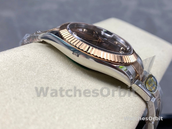 Rolex Datejust 126331 0003 Chocolate Diamond Oyster 41mm Steel