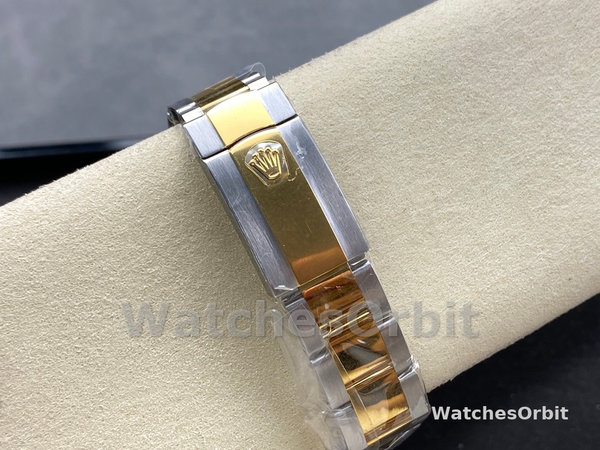 Rolex Datejust 126333 0009 Champagne Index Oyster 41mm Two Tone Steel