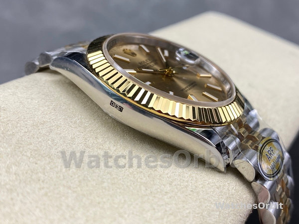 Rolex Datejust 126333 0010 Champagne Index Jubilee 41mm Two Tone Steel