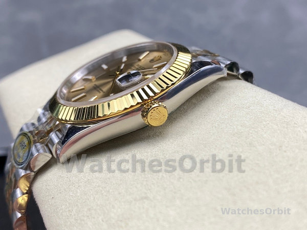 Rolex Datejust 126333 0010 Champagne Index Jubilee 41mm Two Tone Steel