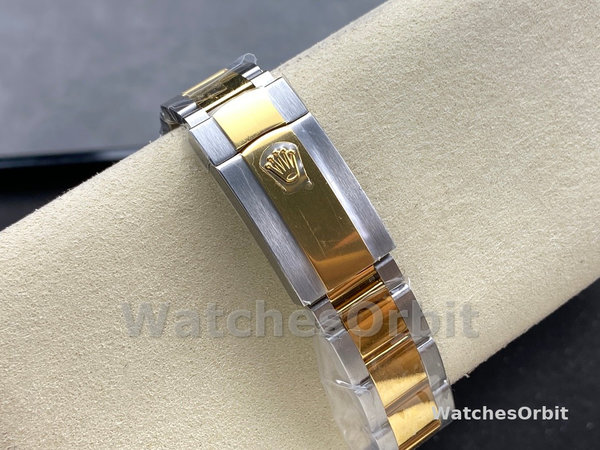 Rolex Datejust 126333 0011 Champagne Diamond Oyster 41mm Two Tone Steel
