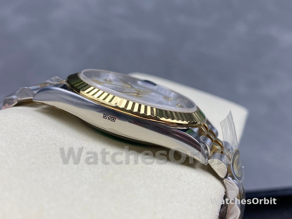 Rolex Datejust 126333 0018 41mm White Mother of Pearl Diamond Dial Men's Watch
