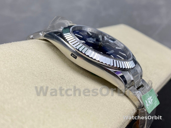 Rolex Datejust 126334 0001 Fluted Bezel Blue Dial 41MM Mens Replica Watch