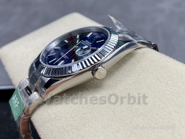 Rolex Datejust 126334 0001 Fluted Bezel Blue Dial 41MM Mens Replica Watch