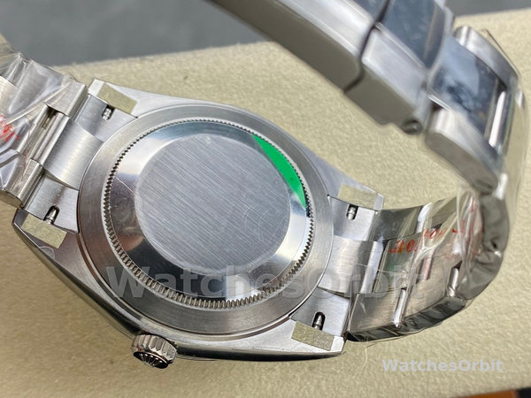 Rolex Datejust 126334 0029 Fluted Bezel Green Motif Dial 41MM Mens Replica Watch