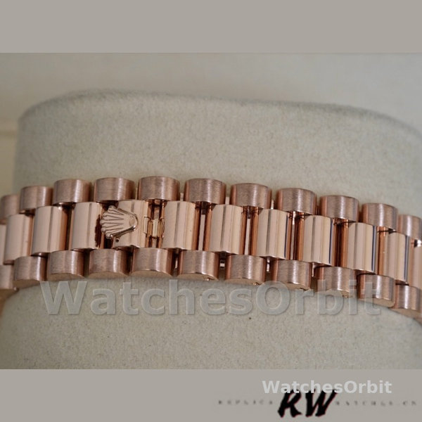Rolex Datejust 178275 Everose Gold Jubile Silver Dial 31mm Lady Replica Watch