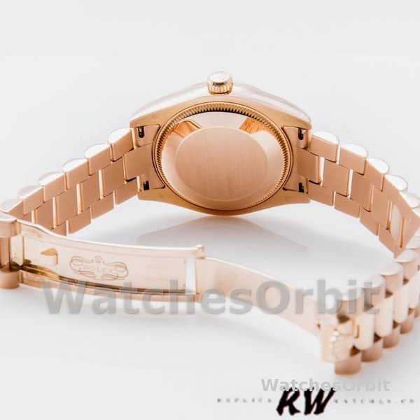 Rolex Datejust 178275 Rose Gold Pink Index Dial 31mm Lady Replica Watch