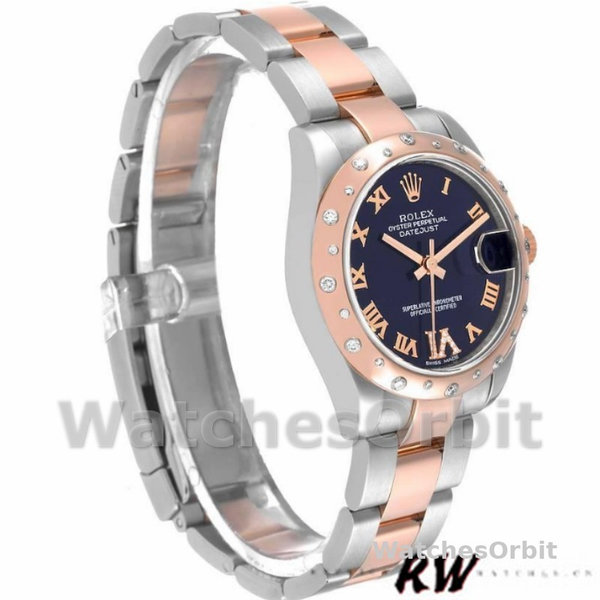 Rolex Datejust 178341 Purple Roman Numeral Dial 31MM Lady Replica Watch