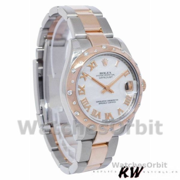 Rolex Datejust 178341 White Mother of Pearl Dial 31MM Lady Replica Watch