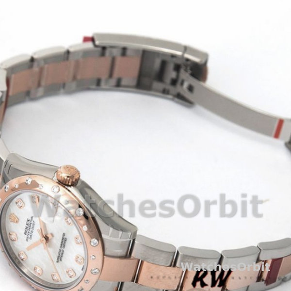 Rolex Datejust 178341 White Mother of Pearl Diamonds Dial 31MM Lady Replica Watch