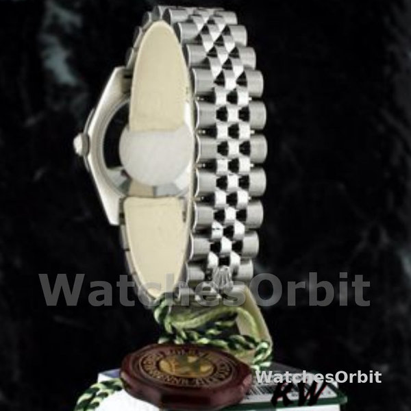 Rolex Datejust 178344 Black Diamond Dial Jubilee Bracelet 31MM Lady Replica Watch
