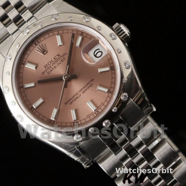 Rolex Datejust 178344 Pink Dial Jubilee Bracelet 31MM Lady Replica Watch