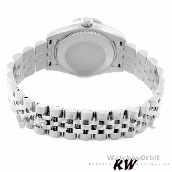 Rolex Datejust 178384 Stainless Steel Brown Diamonds Dial 31MM Lady Replica Watch