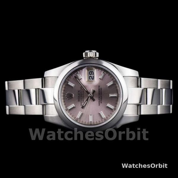 Rolex Datejust 179160 Domed Bezel Pink Index Dial 26MM Lady Replica Watch