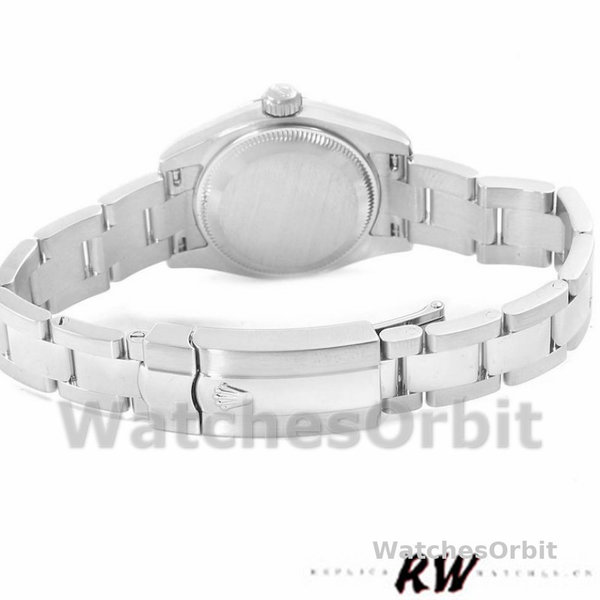 Rolex Datejust 179160 Oyster Bracelet Black Roman Dial 26MM Lady Replica Watch
