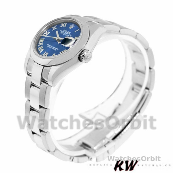 Rolex Datejust 179160 Oyster Bracelet Blue Roman Dial 26MM Lady Replica Watch