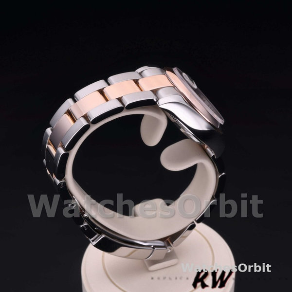 Rolex Datejust 179161 Stainless Steel and Everose Gold Concentric Circle Silver Dial 26MM Lady Replica Watch