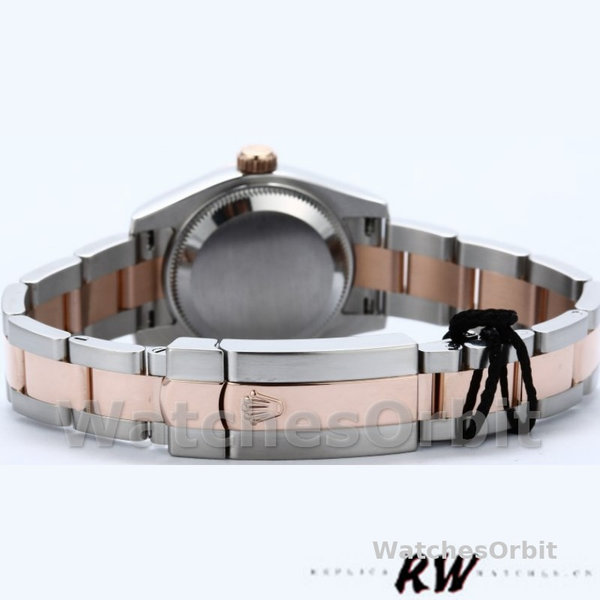 Rolex Datejust 179161 Stainless Steel and Everose Gold Pink Roman Dial 26MM Lady Replica Watch